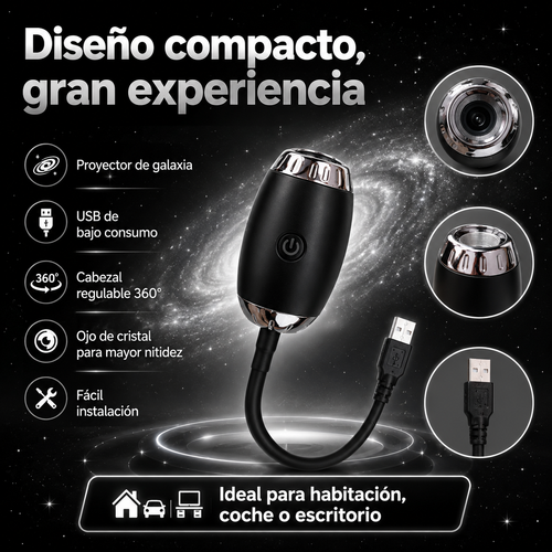 Galaxify™ -Proyector Portátil 360°