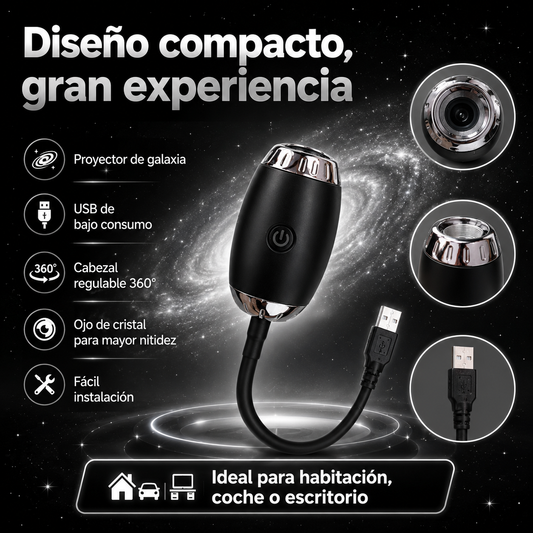 Galaxify™ -Proyector Portátil 360°